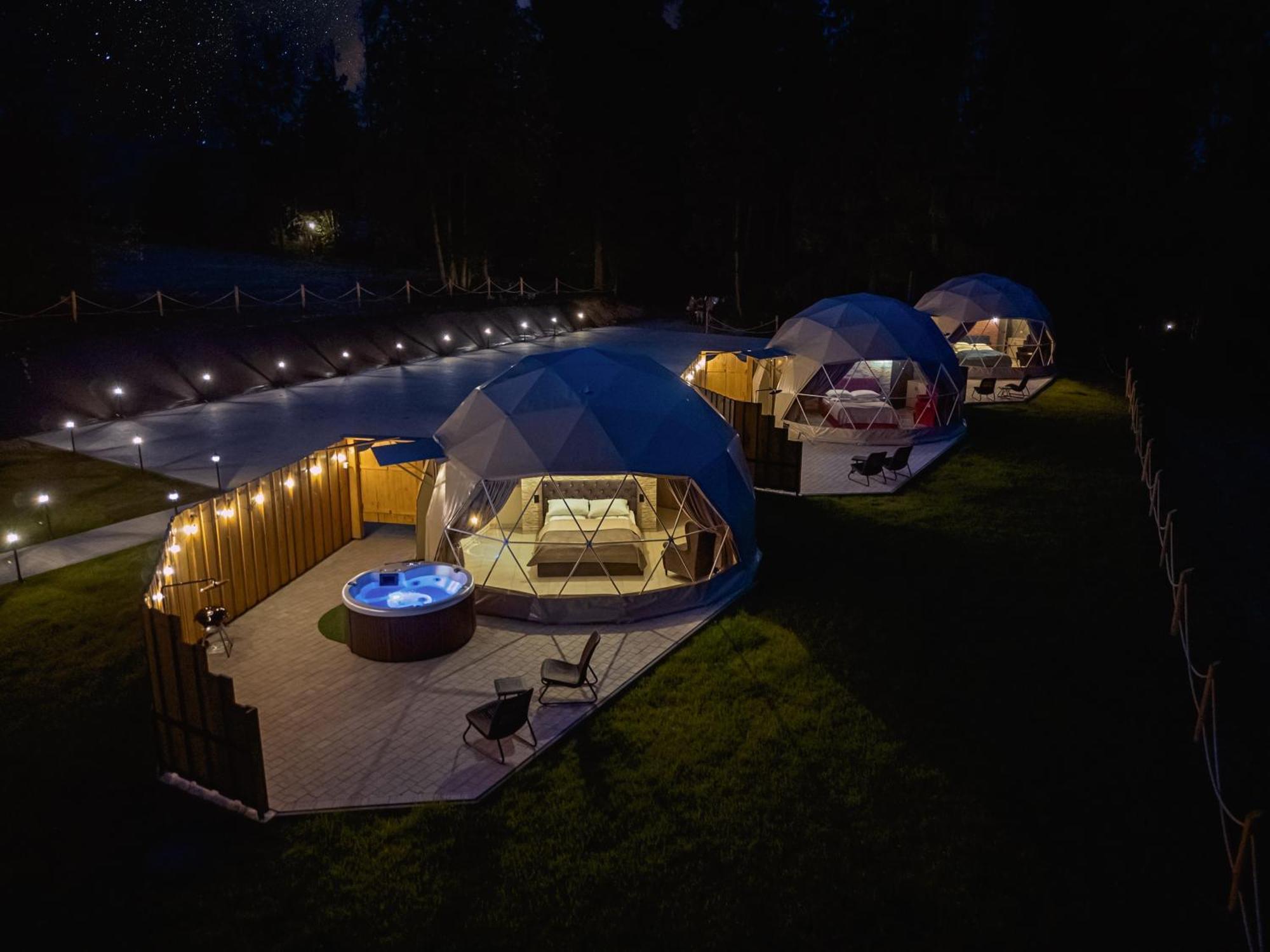 Diamond Glamp & Jacuzzi Hotel Zakopane Bagian luar foto
