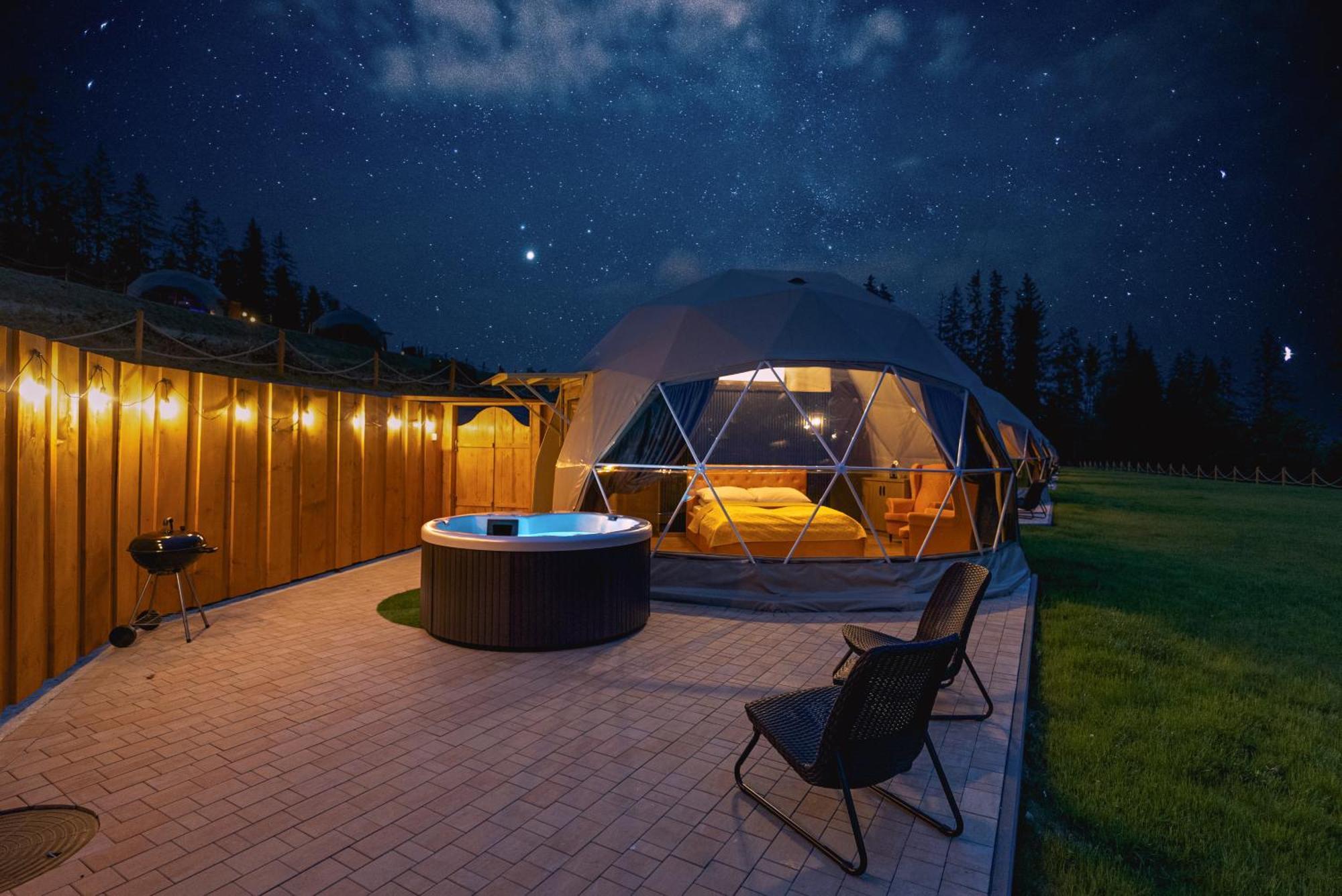 Diamond Glamp & Jacuzzi Hotel Zakopane Bagian luar foto