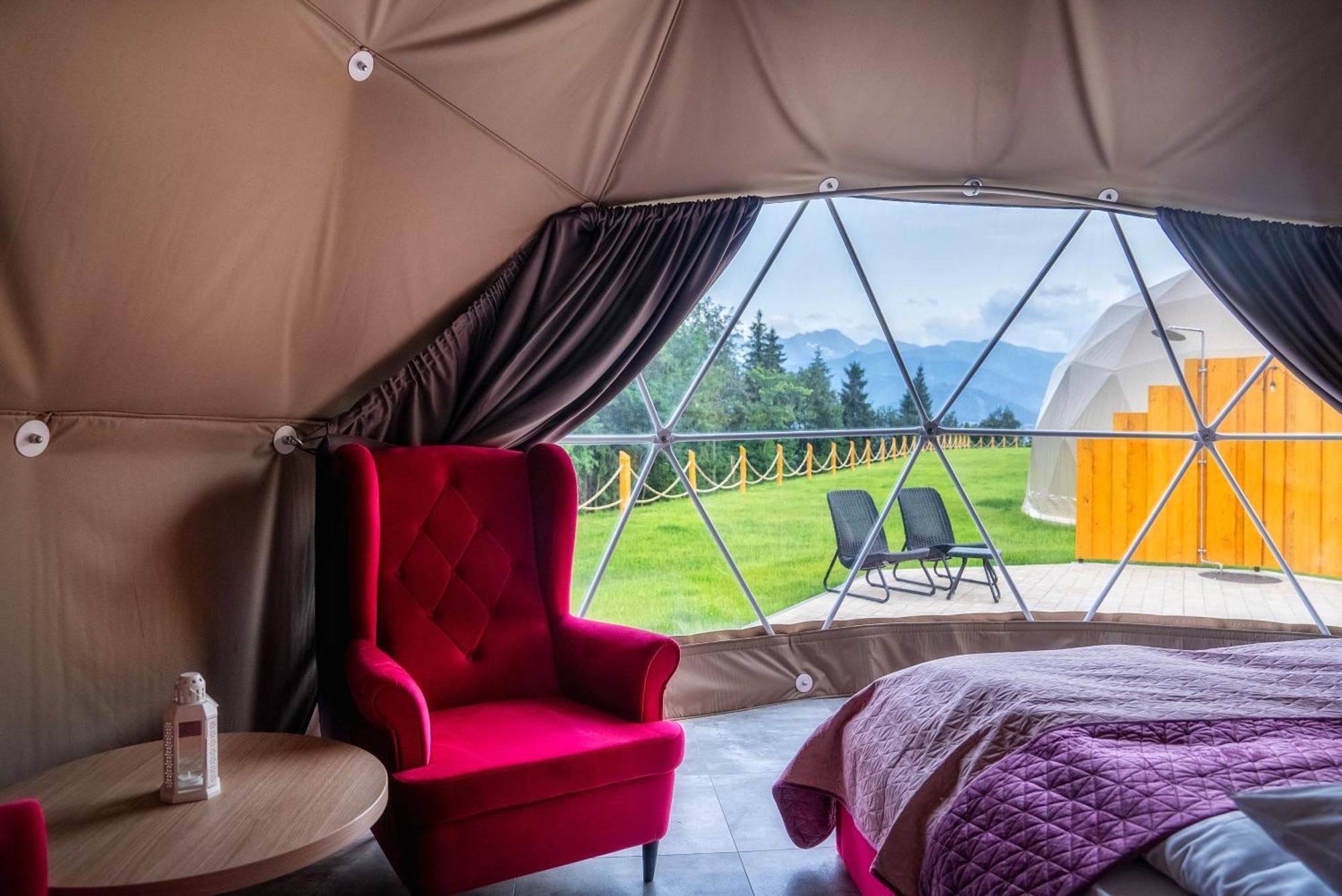 Diamond Glamp & Jacuzzi Hotel Zakopane Bagian luar foto