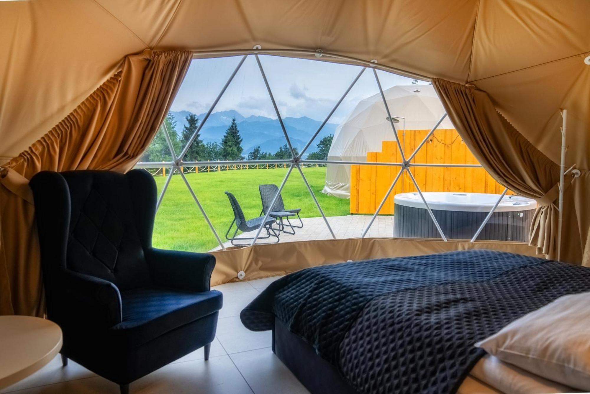 Diamond Glamp & Jacuzzi Hotel Zakopane Bagian luar foto