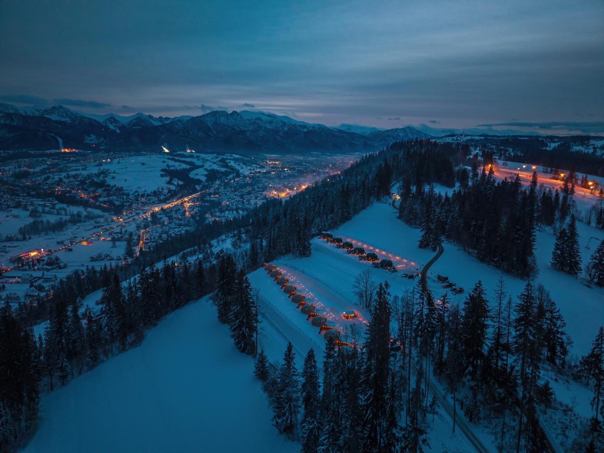 Diamond Glamp & Jacuzzi Hotel Zakopane Bagian luar foto
