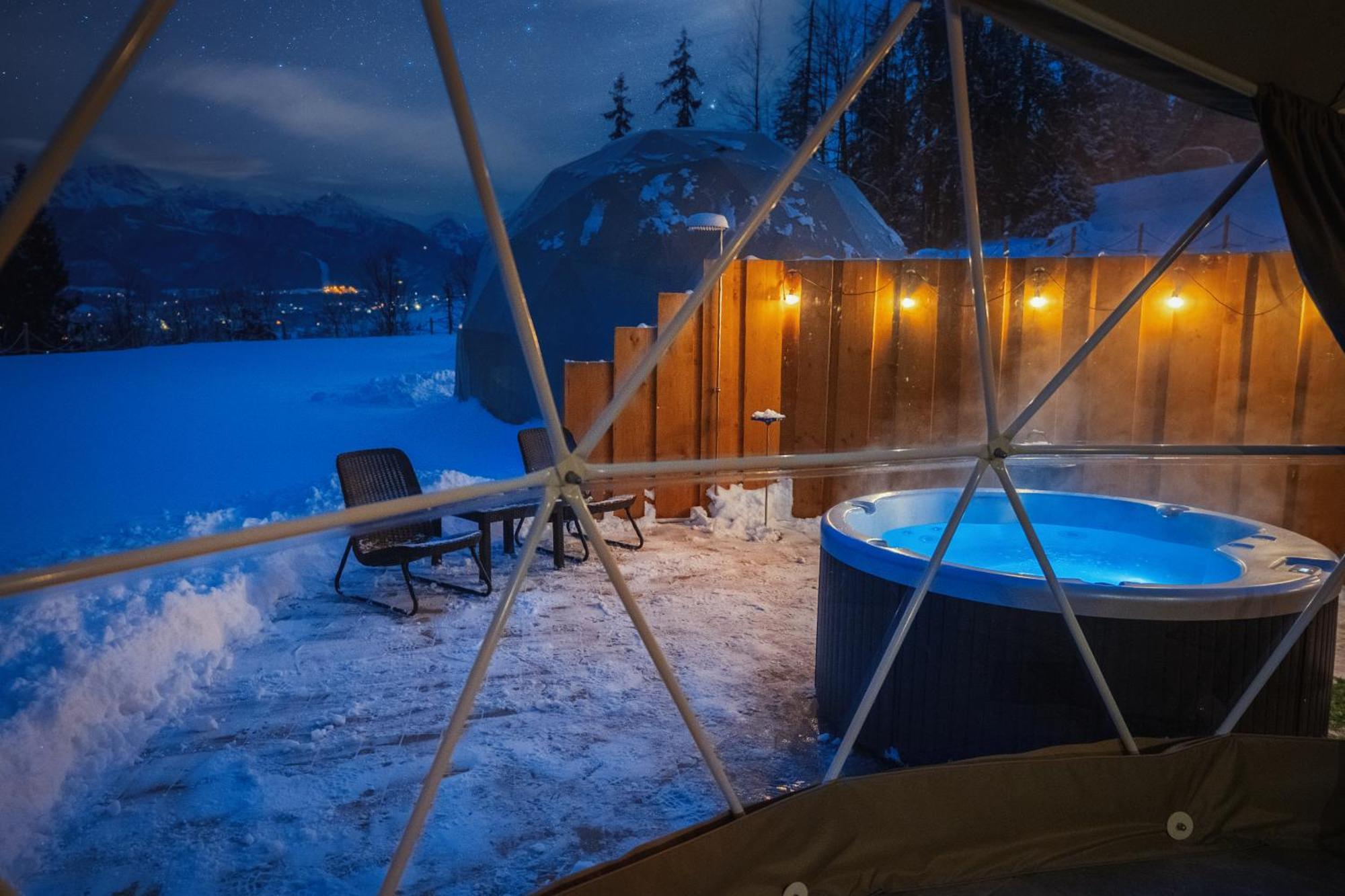 Diamond Glamp & Jacuzzi Hotel Zakopane Bagian luar foto